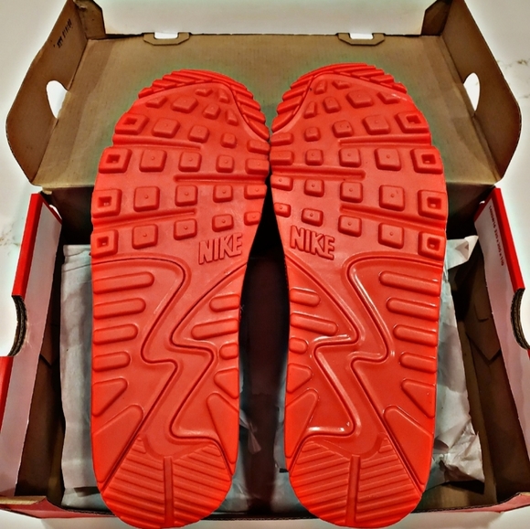 🆕️Nike Air Max 90 "Just Do It Pack Bright Crimson"🆕️ - Picture 9 of 16